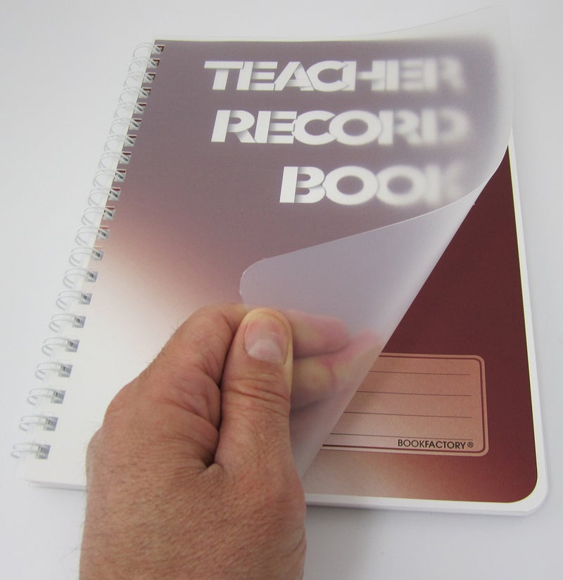 BookFactory Teacherâ€™s Planner/Teachers Lesson Planner Notebook/Record Book/Organizer/Calendar/Grades/Seating - 170 Pages - 8.5â€ X 11â€ Wire-O (Made in USA) - Image 2